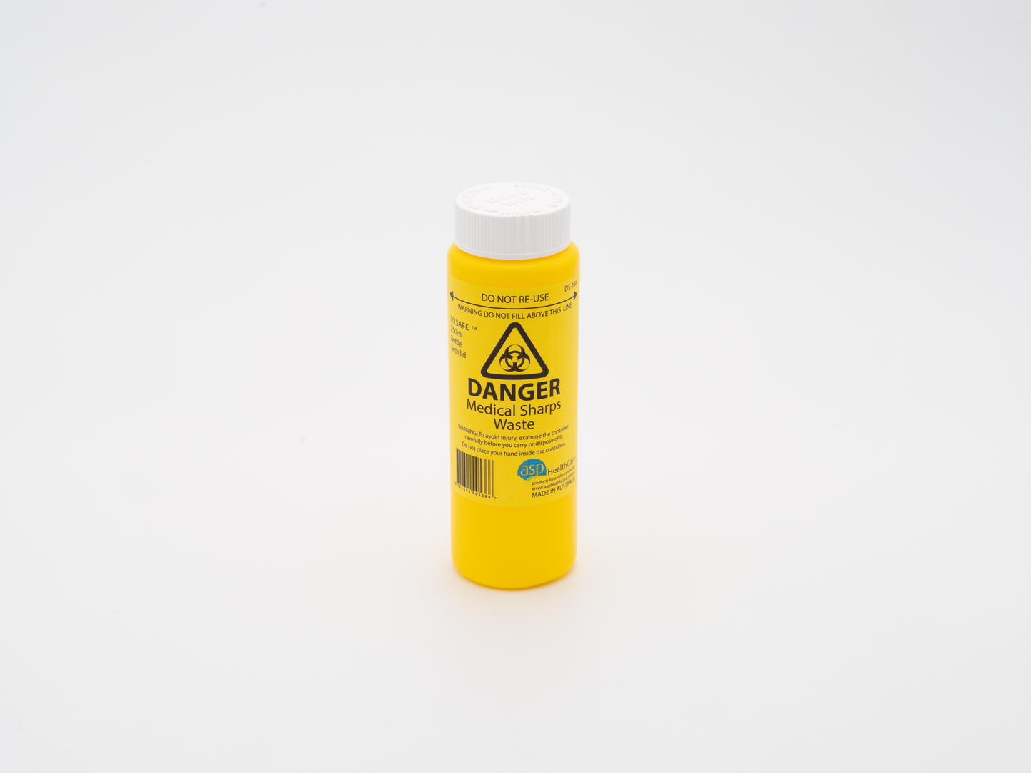 Mini Medical Sharps Waste Container With Screw-Top